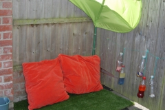 outdoor shady area